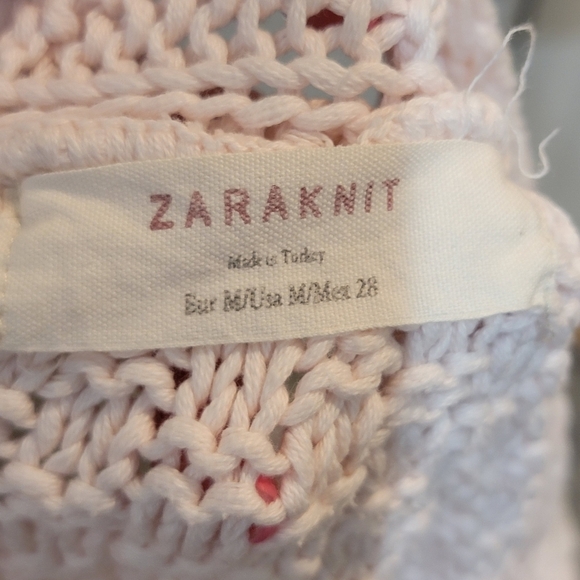 Zara knit sweater light pink - Picture 2 of 15